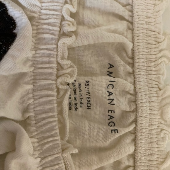 american eagle floral white crop top - Picture 6 of 6